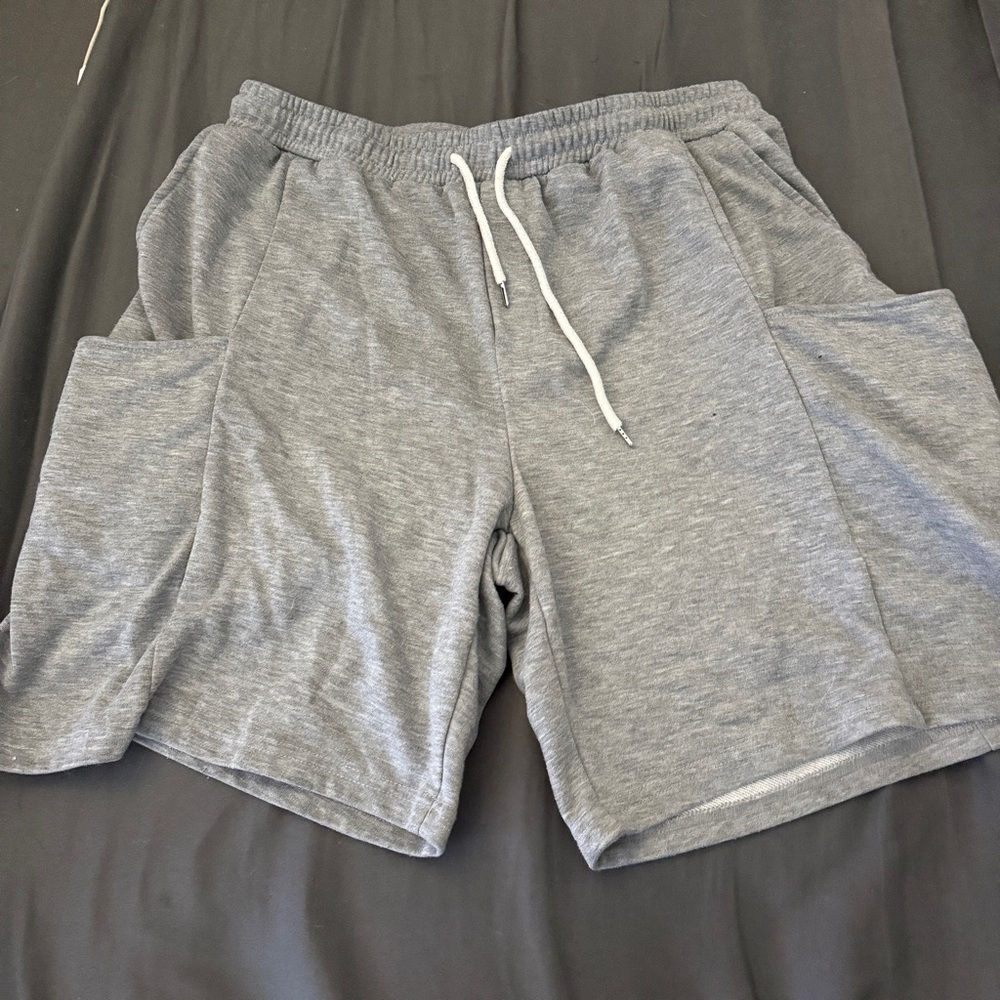 SHEIN Athletic Gray Men's Shorts
